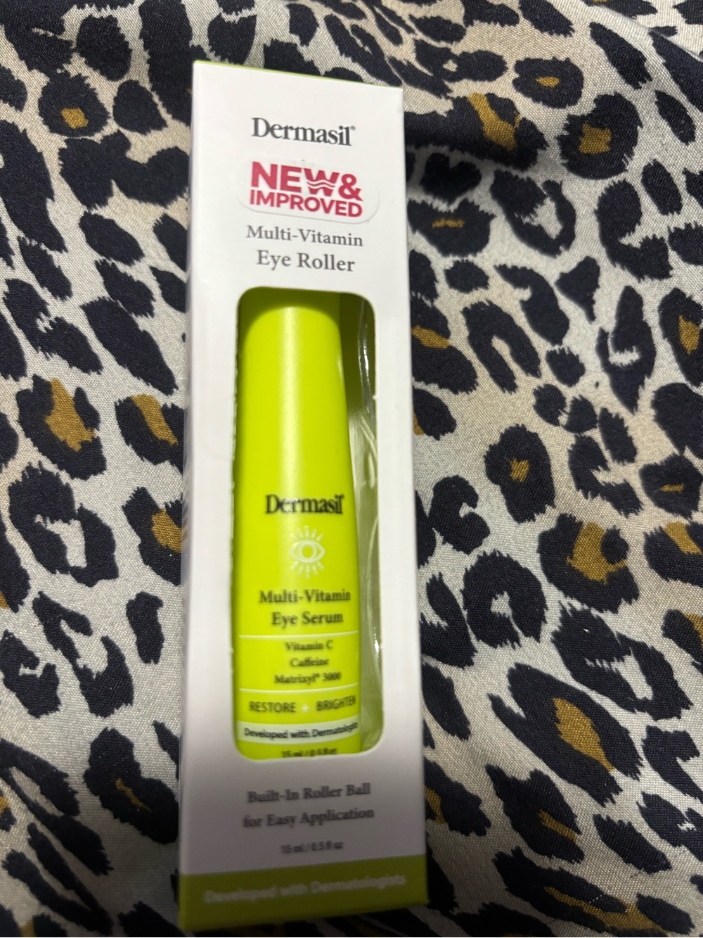 Dermasil Multi-Vitamin Eye Serum Roller - New & Approved